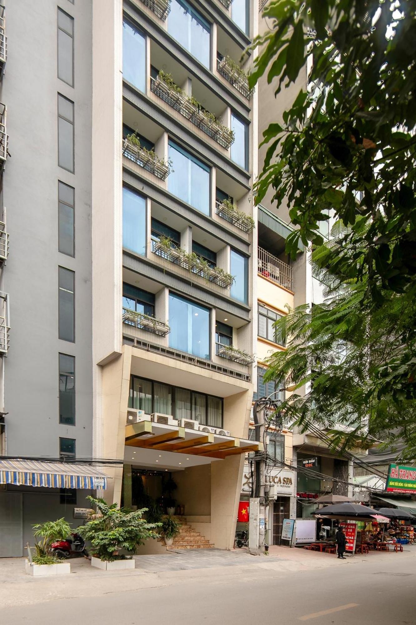 Blubiz Hotel Hanoi Exterior foto