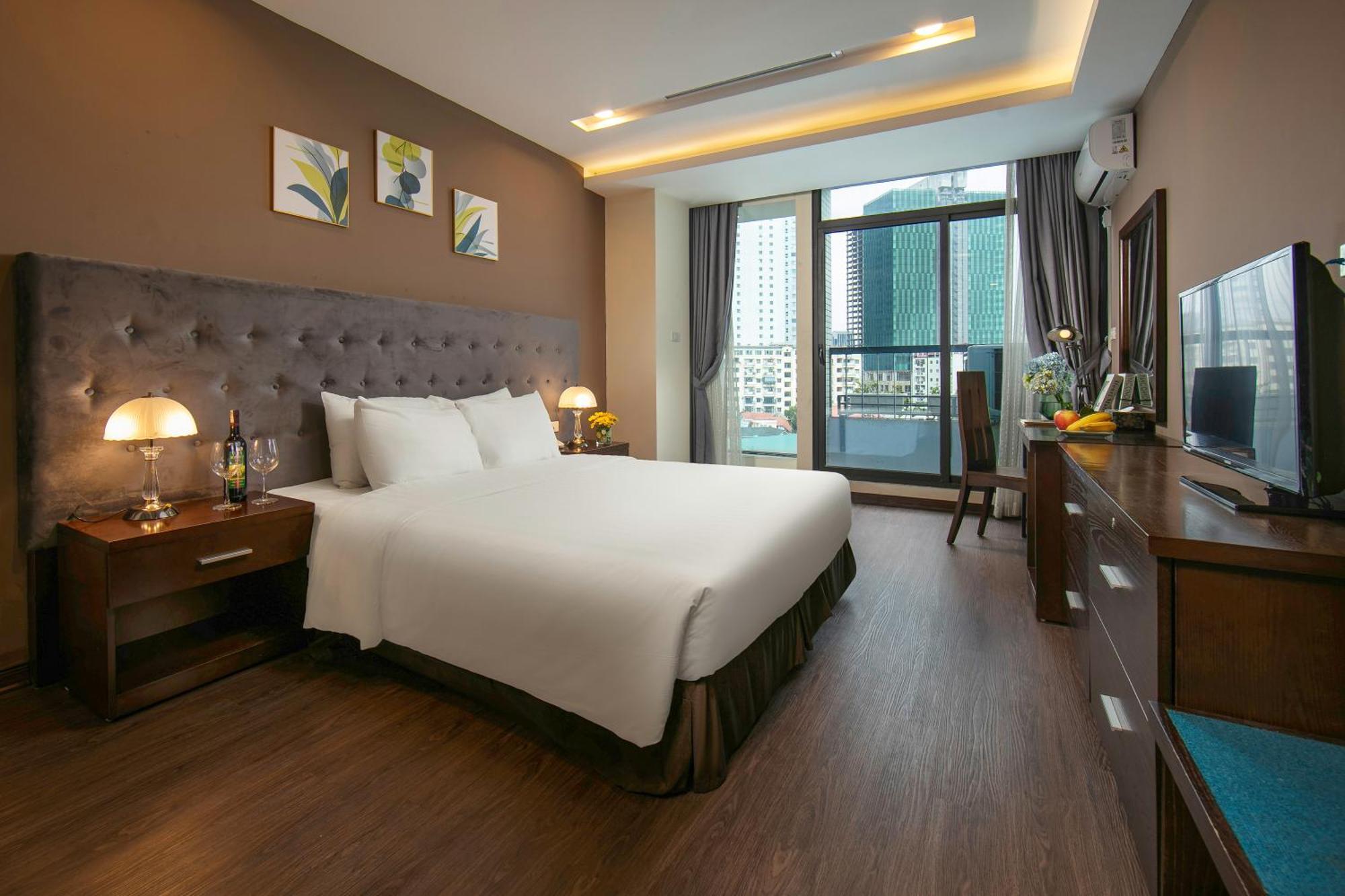 Blubiz Hotel Hanoi Exterior foto